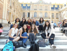 A Group of Greenheart Travelers in Paris.